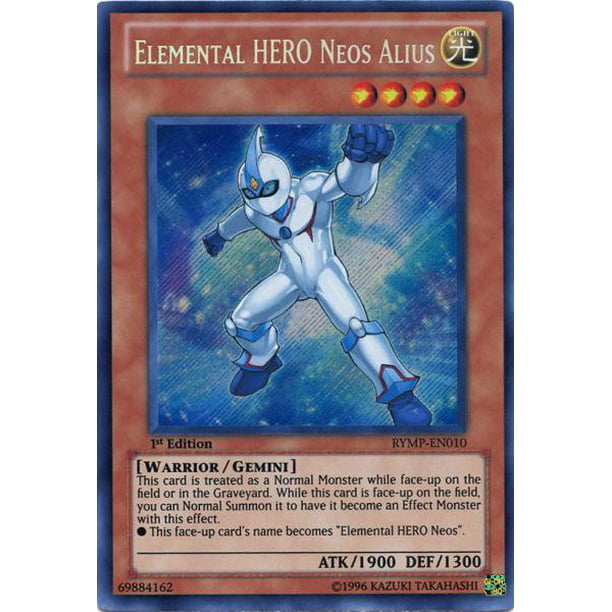 1ST ED NM RYMP-EN010 NM/VLP YUGIOH CHECK PIC Details about   ELEMENTAL HERO NEOS ALIUS
